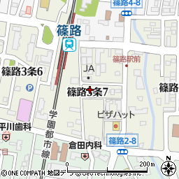 北海道札幌市北区篠路３条7丁目周辺の地図