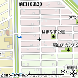 北海道札幌市手稲区前田１０条19丁目周辺の地図