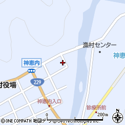 北海道古宇郡神恵内村神恵内村102周辺の地図