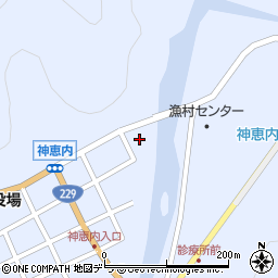 北海道古宇郡神恵内村神恵内村106周辺の地図