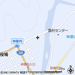 北海道古宇郡神恵内村神恵内村484周辺の地図