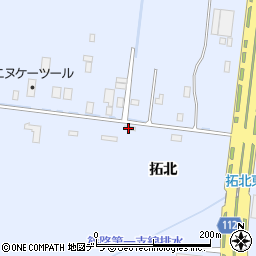 株式会社札幌まるぜん電興　工事部事務所周辺の地図