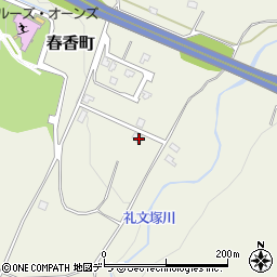 北海道小樽市春香町387-52周辺の地図