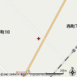 北海道余市郡仁木町西町10丁目1周辺の地図