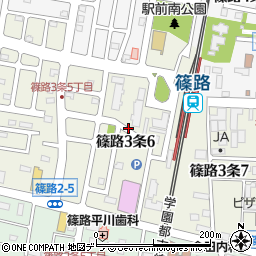 北海道札幌市北区篠路３条6丁目周辺の地図