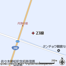 北海道釧路市阿寒町上阿寒２３線周辺の地図