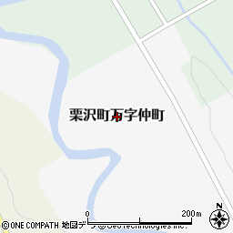 北海道岩見沢市栗沢町万字仲町周辺の地図