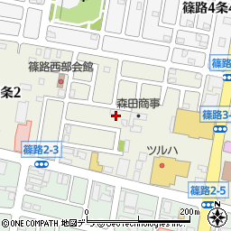 北海道札幌市北区篠路３条3丁目周辺の地図