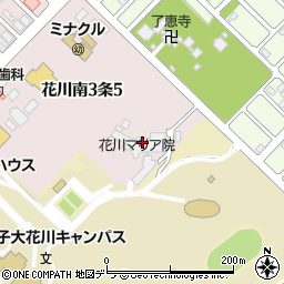 花川マリア院周辺の地図