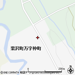 北海道岩見沢市栗沢町万字仲町8周辺の地図
