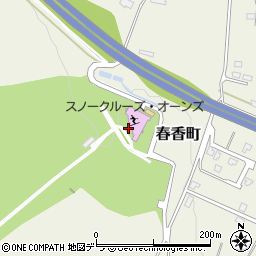 北海道小樽市春香町98周辺の地図