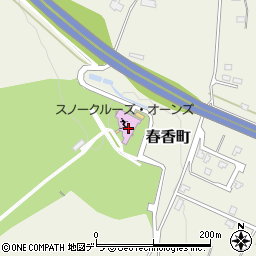 北海道小樽市春香町357周辺の地図