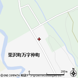 北海道岩見沢市栗沢町万字仲町83周辺の地図