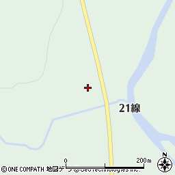 北海道釧路市阿寒町上舌辛２１線周辺の地図