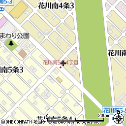 ピュアメゾン・花川周辺の地図