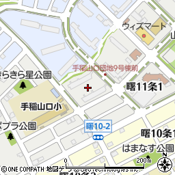 北海道札幌市手稲区曙１１条1丁目1周辺の地図