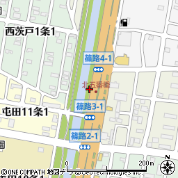 北海道札幌市北区篠路３条1丁目1周辺の地図