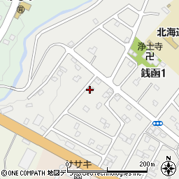 白栄舎クリーニング店周辺の地図