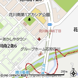 北海道石狩市花川南１条6丁目68周辺の地図