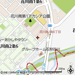 北海道石狩市花川南１条6丁目61周辺の地図