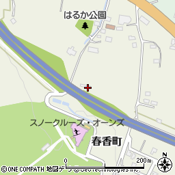 北海道小樽市春香町358周辺の地図