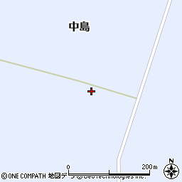 北海道江別市中島38周辺の地図
