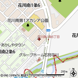 北海道石狩市花川南１条6丁目64周辺の地図