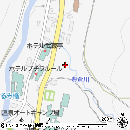 北海道小樽市朝里川温泉2丁目周辺の地図