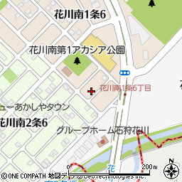 北海道石狩市花川南１条6丁目56周辺の地図