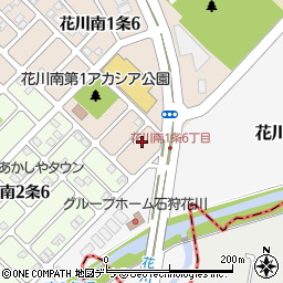 北海道石狩市花川南１条6丁目65周辺の地図