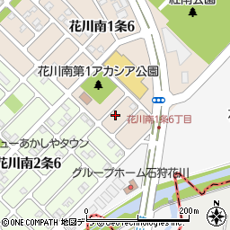 北海道石狩市花川南１条6丁目51周辺の地図