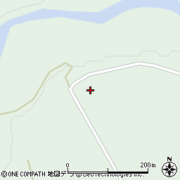 北海道空知郡南富良野町金山1250周辺の地図