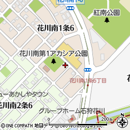 北海道石狩市花川南１条6丁目48周辺の地図