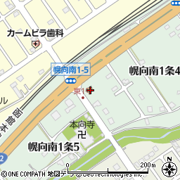 セイコーマート幌向店周辺の地図