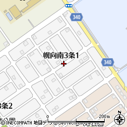 〒069-0373 北海道岩見沢市幌向南三条の地図
