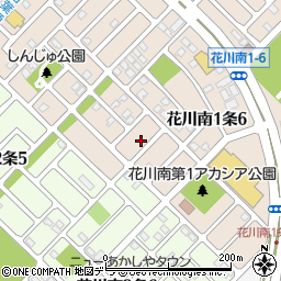 北海道石狩市花川南１条5丁目262周辺の地図