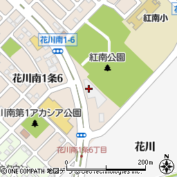 ブリヂストンタイヤジャパン株式会社　北海道カンパニー・石狩営業所周辺の地図