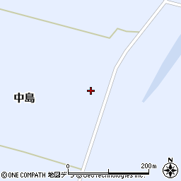 北海道江別市中島47-1周辺の地図