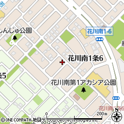 北海道石狩市花川南１条5丁目265周辺の地図