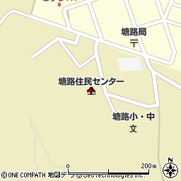 標茶町塘路住民センター周辺の地図