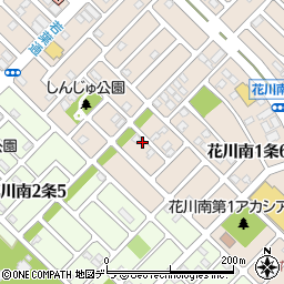 北海道石狩市花川南１条5丁目231周辺の地図