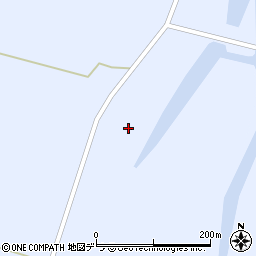 北海道江別市中島11-2周辺の地図