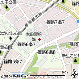 木田製粉３号倉庫周辺の地図