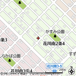 花川整骨治療院周辺の地図