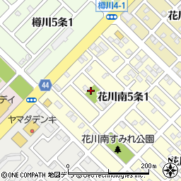 花川南たんぽぽ公園周辺の地図