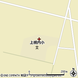 鹿追町役場教育委員会公民館　上幌内公民館周辺の地図