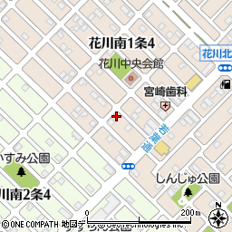 北海道石狩市花川南１条4丁目263周辺の地図