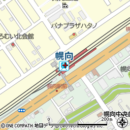 幌向駅周辺の地図