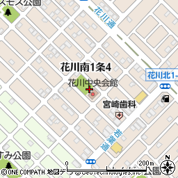 花川南第二コスモス公園周辺の地図