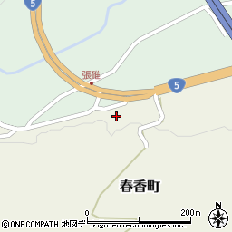 北海道小樽市春香町152周辺の地図